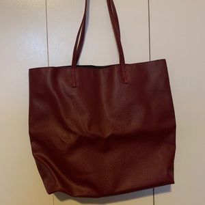 Plum Nordstrom tote bag